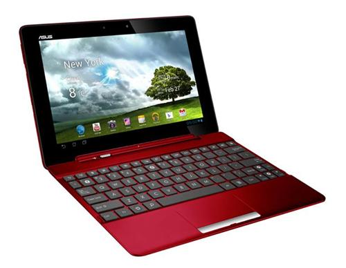 Asus Eee Pad Transformer Tf300t 10,1\" Led 16 Go Ssd + Dock / Station D'accueil - Rouge